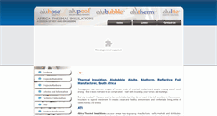 Desktop Screenshot of alububble.co.za